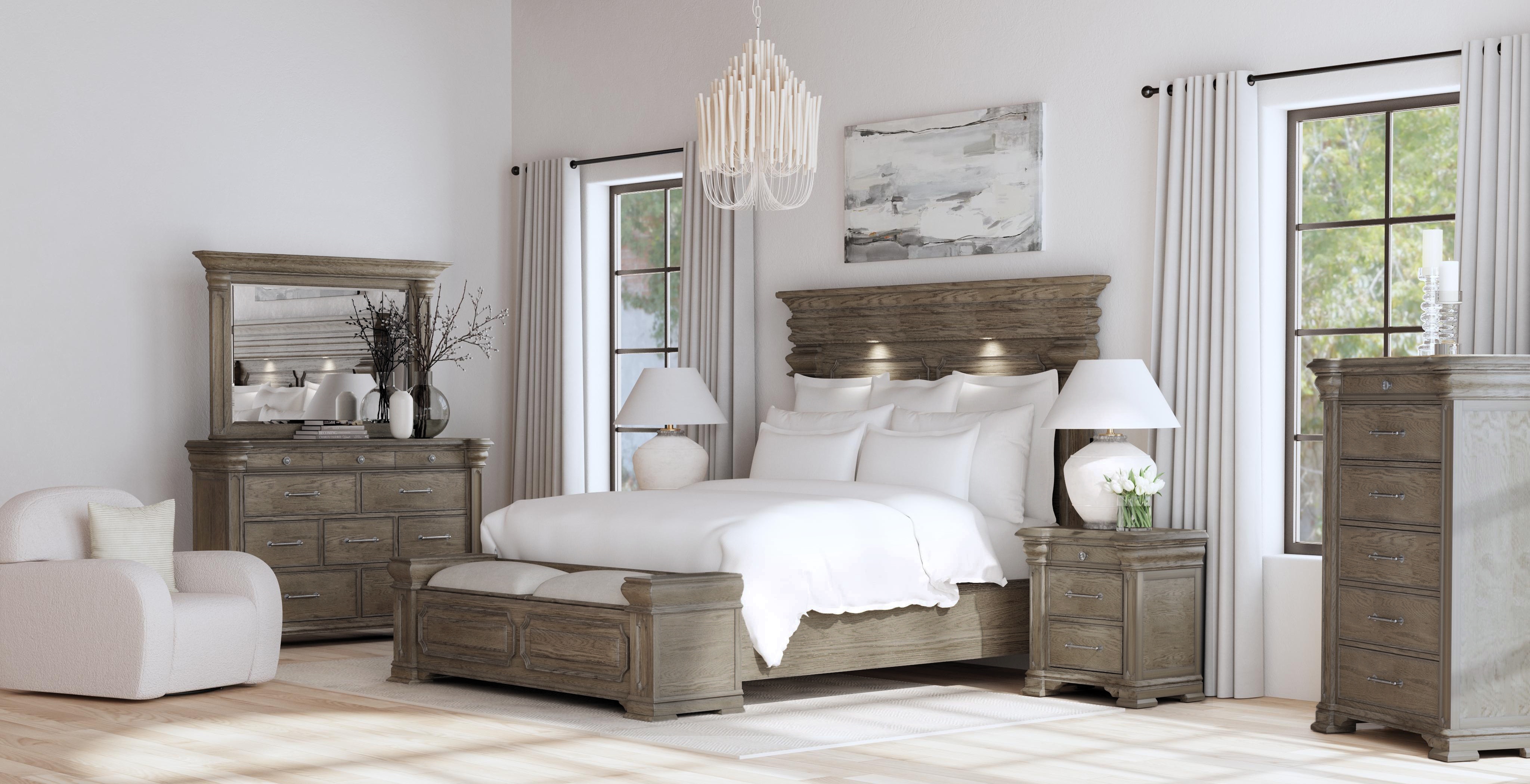 Elements International Bedroom Kings Court Bedroom - Elements